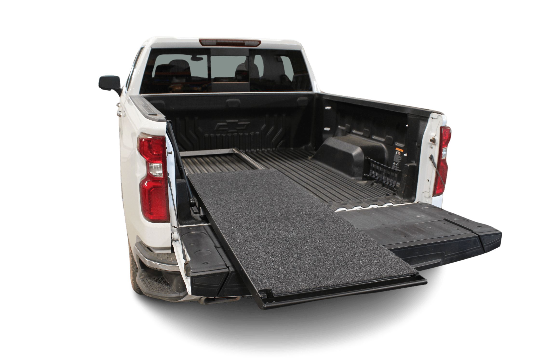 Compact Truck Bed Organizer, 1/4 Ton Truck Bed Storage Solution - AnyGlide