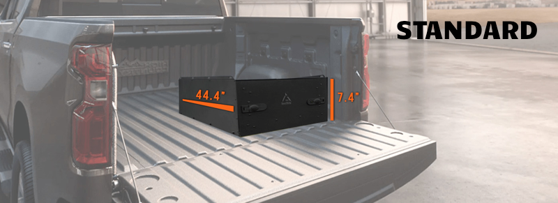 Standard 44 Truck Bed Storage Solution