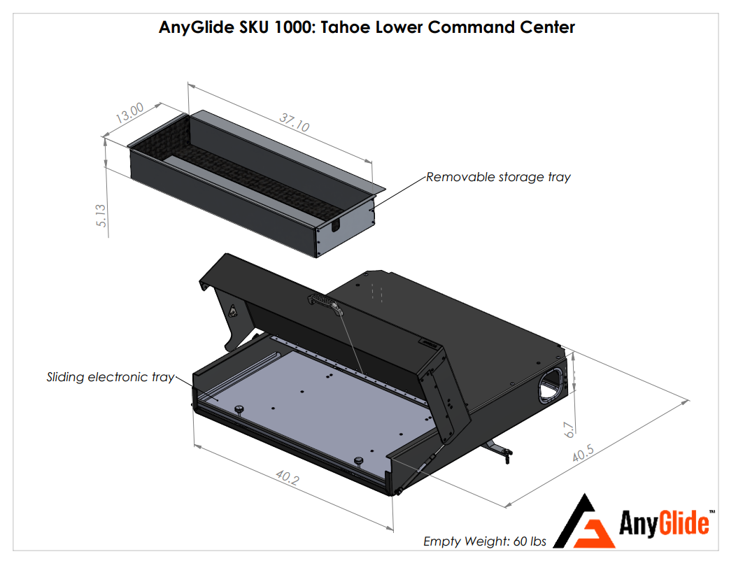 Chevy Tahoe Rear Command Center