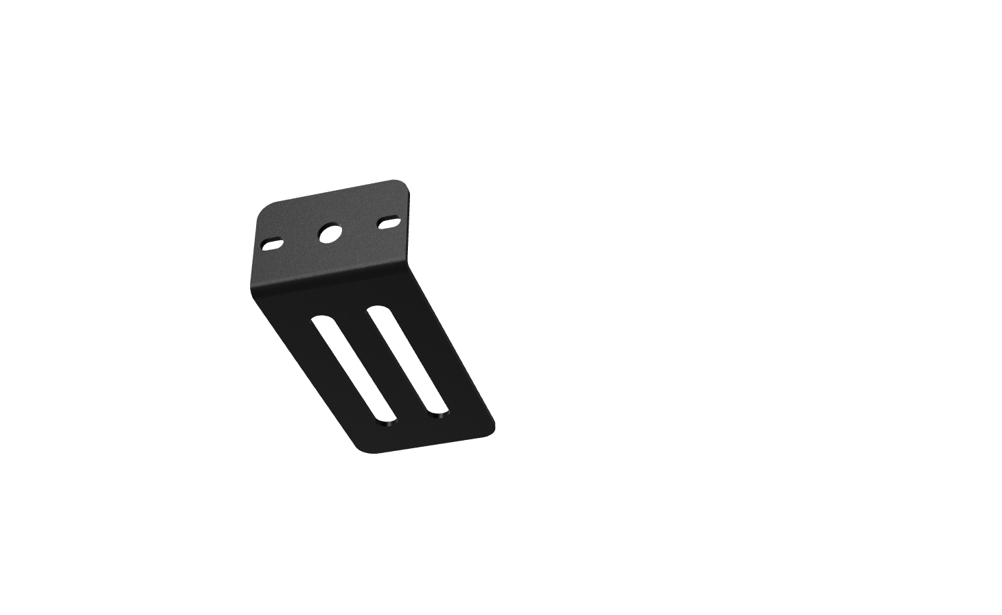 MIC CLIP BRACKET WITH CENTER HOLD, 2