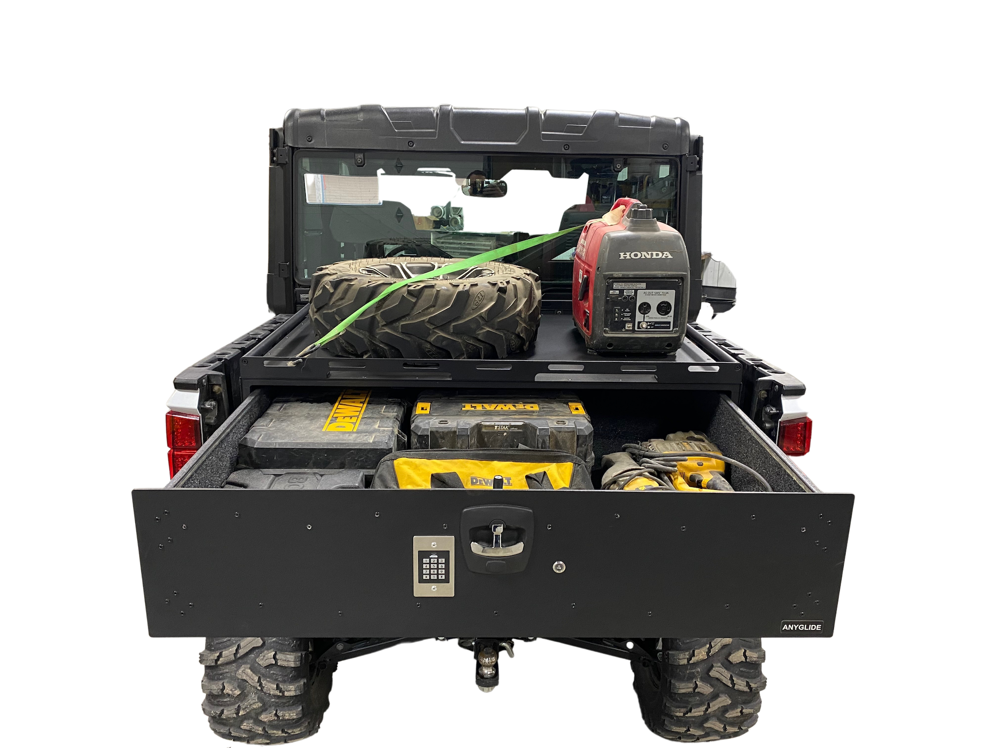 UTV Tool Box Bed Storage Box Cargo Accessory Box Tool Case Compatible with  Polaris Ranger 1000 XP 900 800 700 570 500 2016-2023 - AliExpress